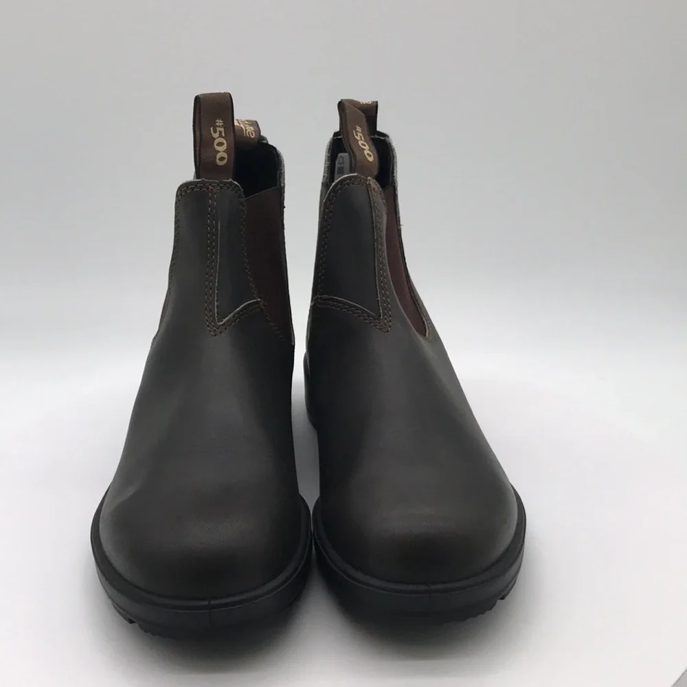 Blundstone Mens Chelsea Boots in Dark Brown size 8.5 US